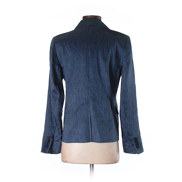 Talbots Blue Stripe Blazer - Picture 2 of 2